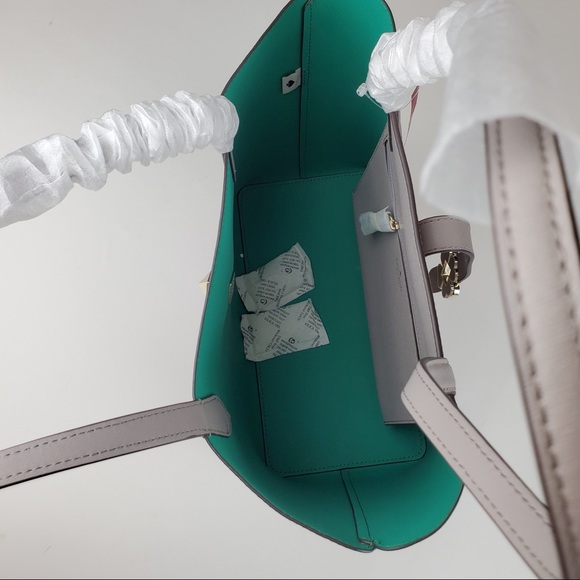 Kate Spade Kaci Small Tote in Soft Taupe NWT - Picture 7 of 9